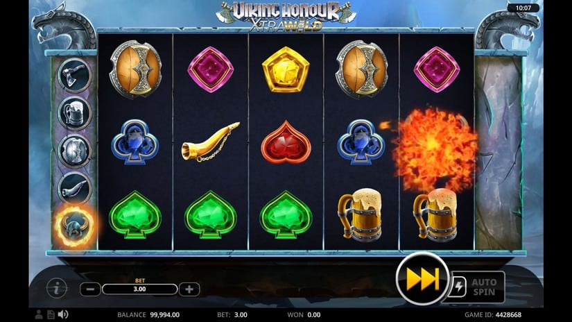 Viking Honour XtraWild slot screen 2