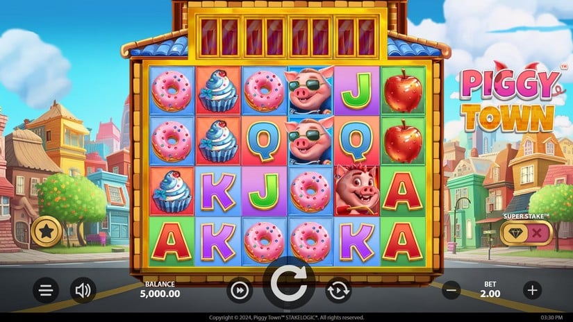 Piggy Town slot screen 1