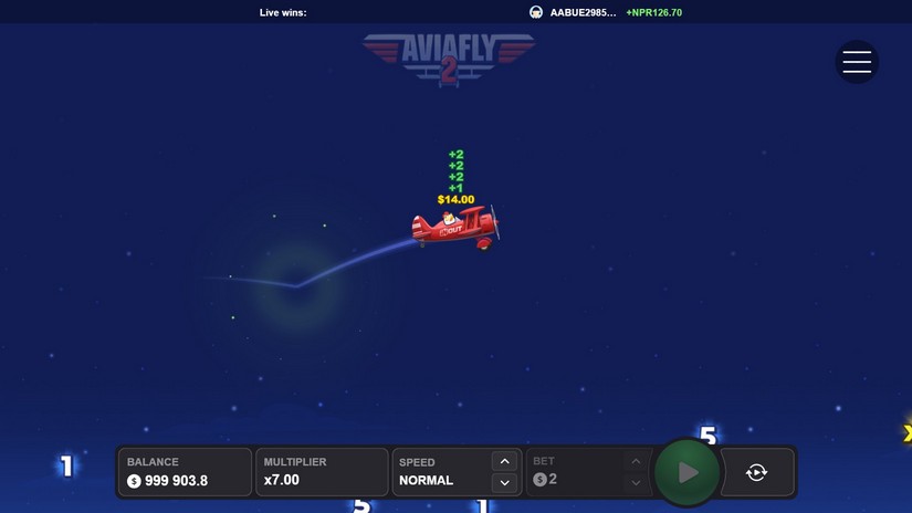 Aviafly 2 slot screen 2