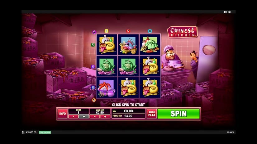Chinese Kitchen slot screen 1