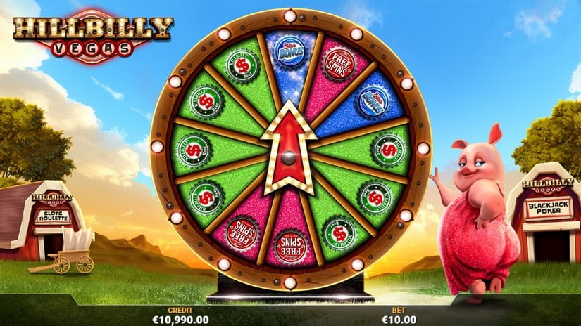 Hillbilly Vegas slot screen 2