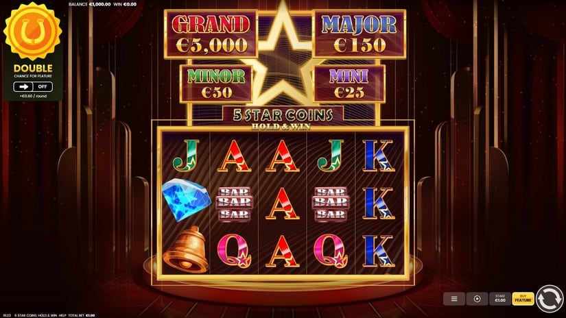 5 Star Coins: Hold & Win slot screen 1