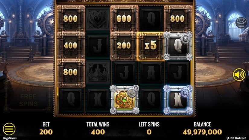 Mega Sevens slot screen 5