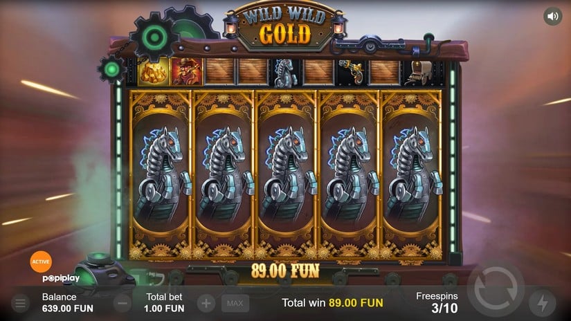 Wild Wild Gold slot screen 7