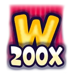 Wild Symbol of Neon Fruits Slot