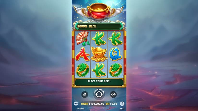 Lucky Phoenix slot screen 1