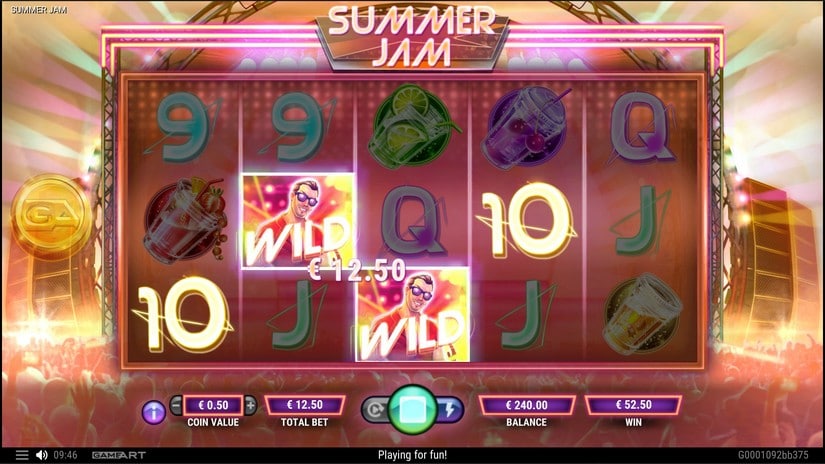 Summer Jam slot screen 3
