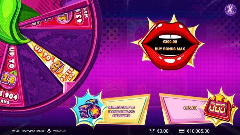 CherryPop Deluxe slot screen 2