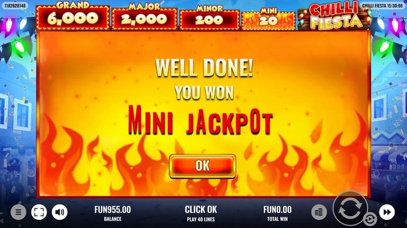 Chilli Fiesta slot screen 5