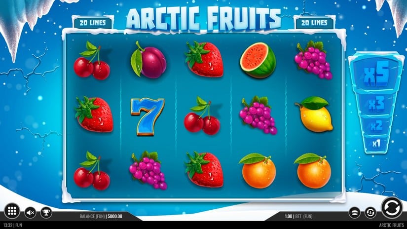 Arctic Fruits slot screen 1