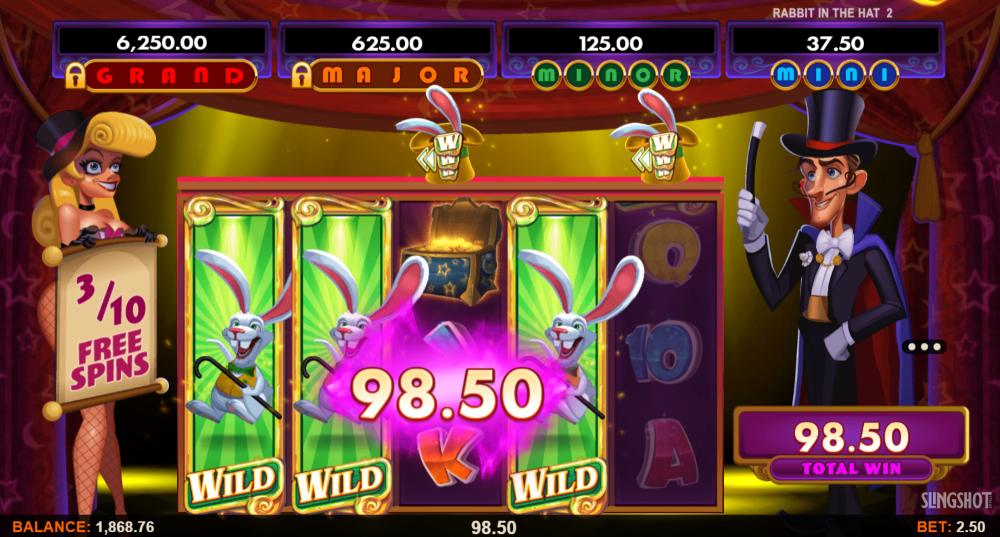 play free Rabbit in the Hat 2 slot