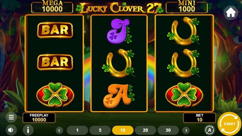 Lucky Clover 27 slot screen 1