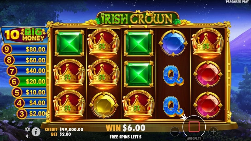 Irish Crown slot screen 5