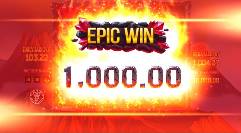 Mount Magmas (Jackpots) slot screen 6