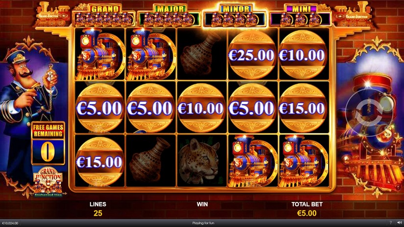 Grand Junction Enchanted Inca slot screen 5