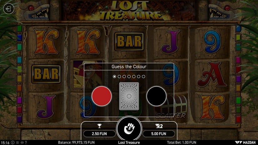 Lost Treasure (Wazdan) slot screen 4