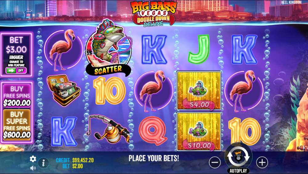 Big Bass Vegas Double Down Deluxe play free