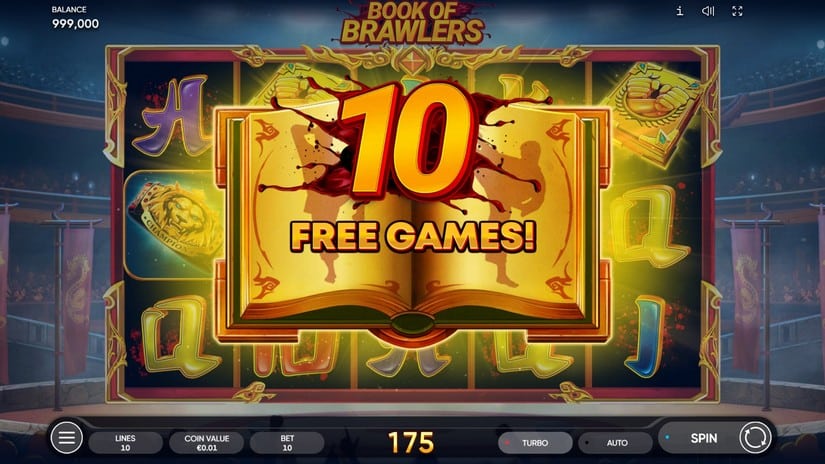 Book of Brawlers slot screen 4