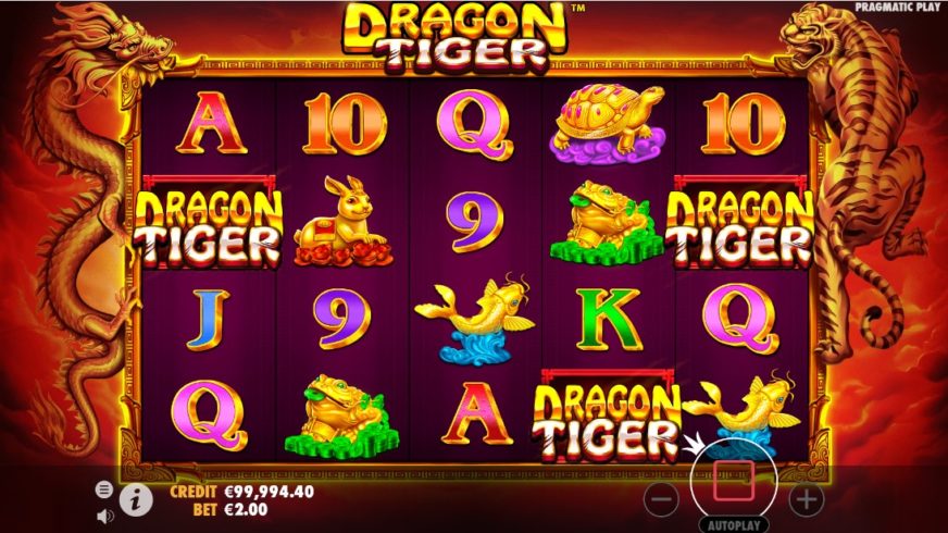 Dragon Tiger slot screen 4
