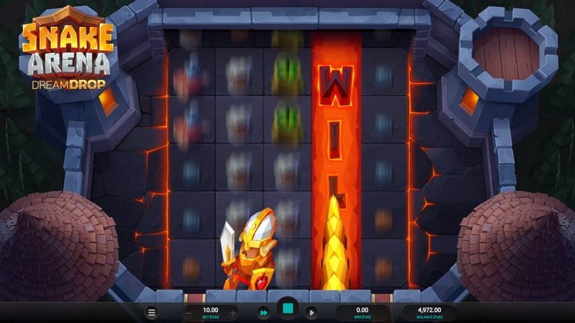 Snake Arena Dream Drop slot screen 4