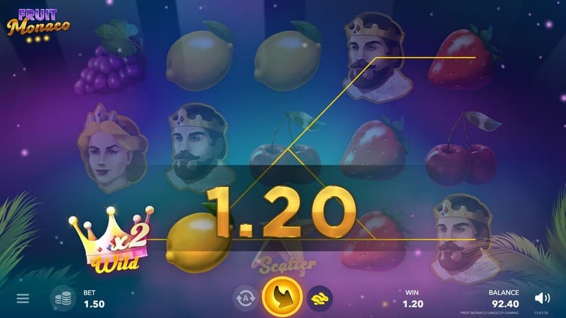 Fruit Monaco slot screen 2