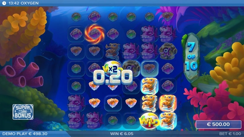 Oxygen slot screen 4