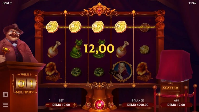 Sold It slot screen 4