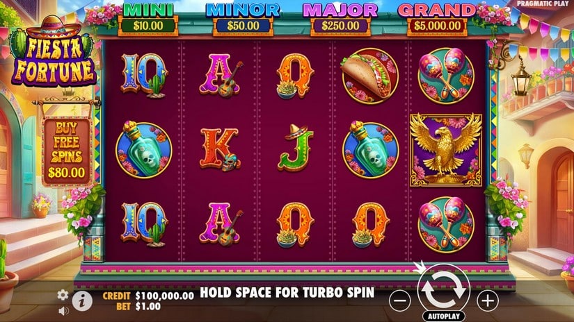 Fiesta Fortune slot screen 1