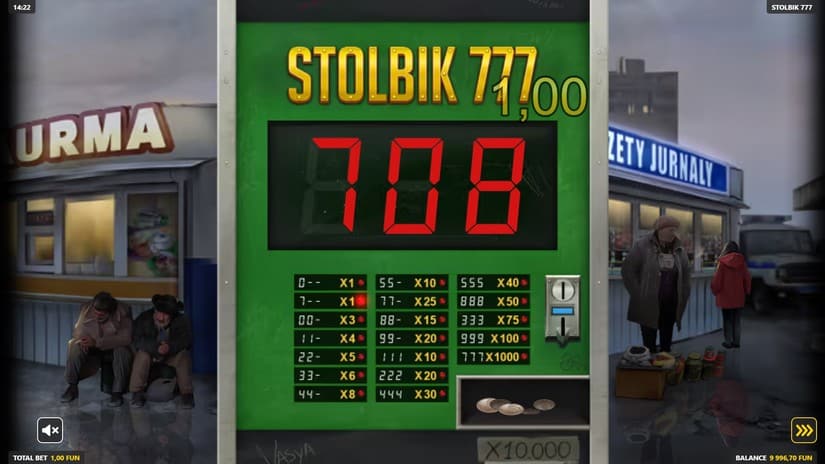 Stolbik 777 slot screen 2