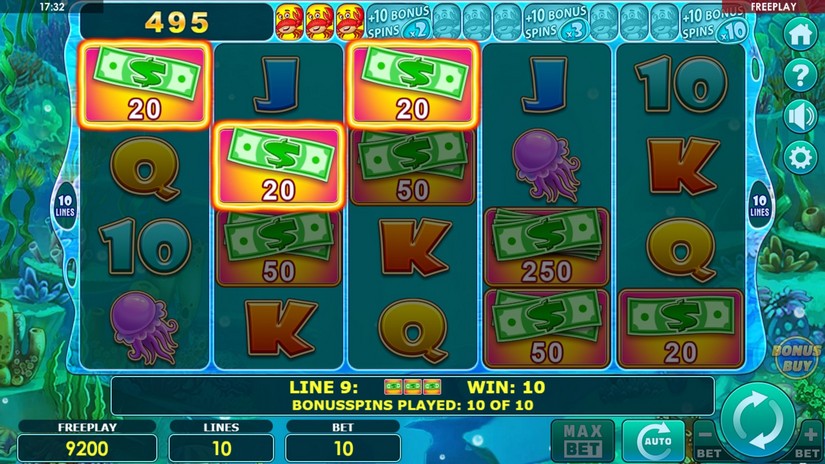 Bigger Cash & Crab slot screen 5