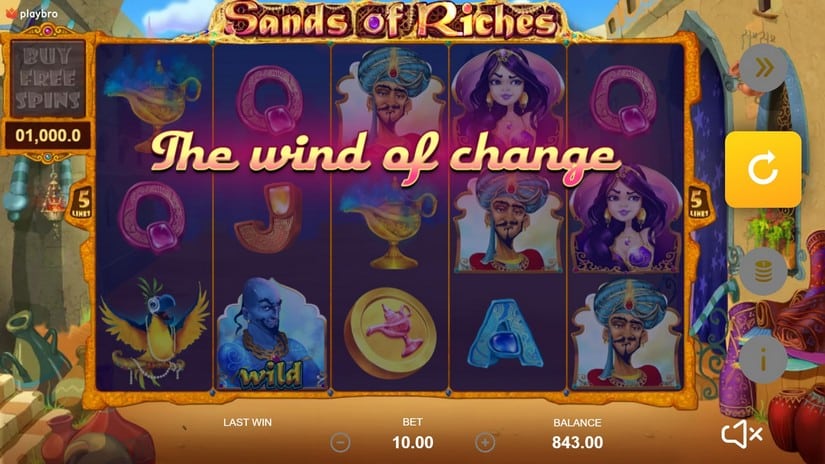 Sands of Riches slot screen 2