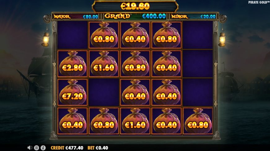 Pirate Gold slot screen 4