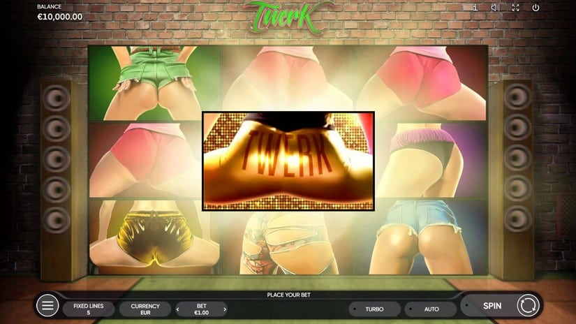 Twerk slot screen 3