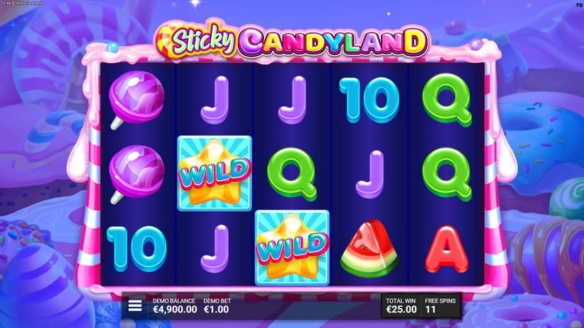 Sticky Candyland slot screen 4