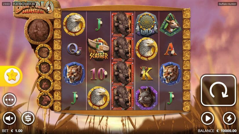 Buffalo Hunter slot screen 1