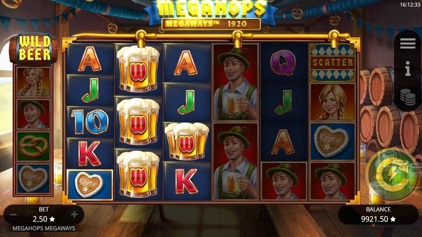 Megahops Megaways slot screen 6
