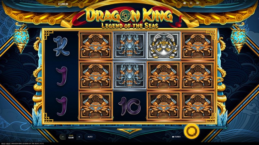 Dragon King Legend Of The Seas slot screen 1