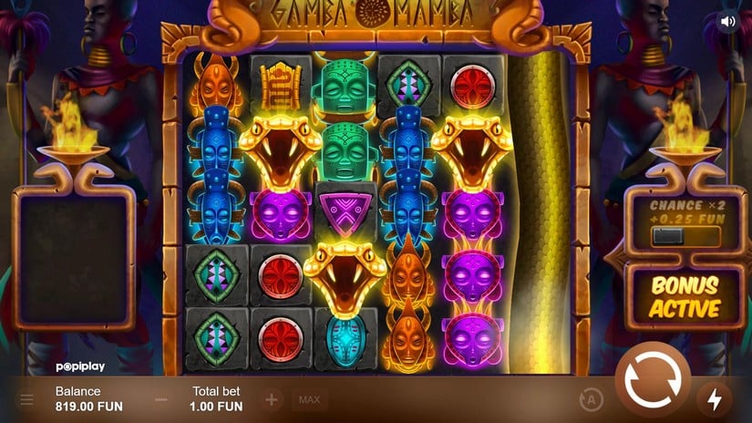 Gamba Mamba slot screen 4