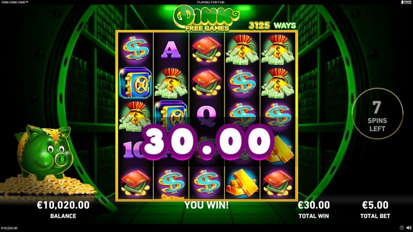 Oink Oink Oink slot screen 5