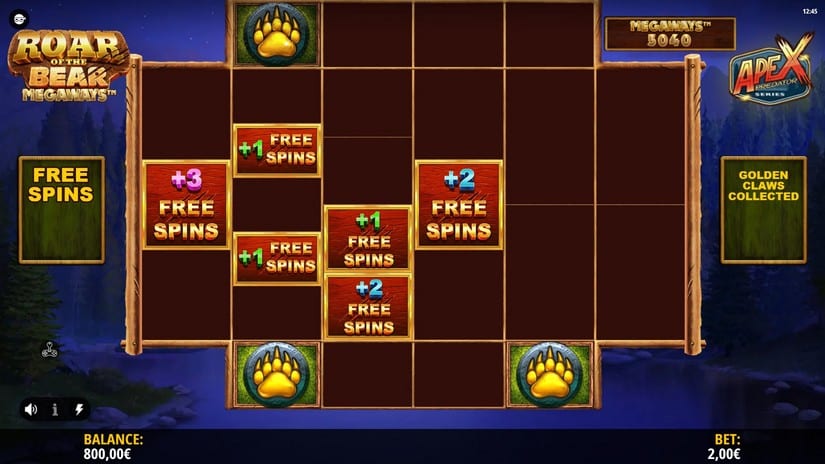 Roar of the Bear Megaways slot screen 3