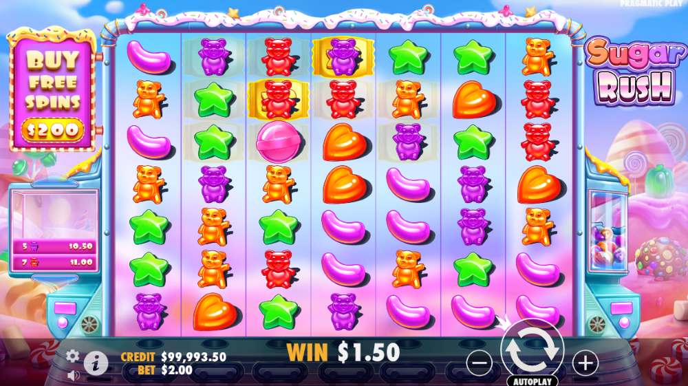 Sugar Rush demo play