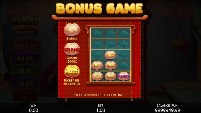 Yummy Dumplings: Hold The Spin slot screen 3