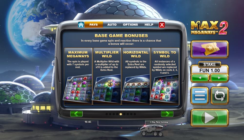 Max Megaways 2 Features