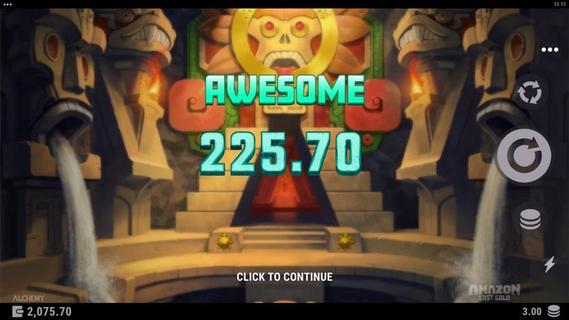 Amazon Lost Gold slot screen 7