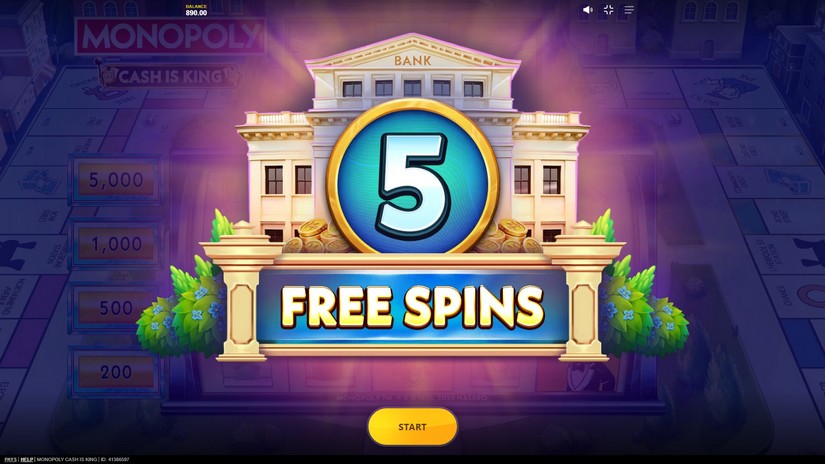 Monopoly Cash is King slot screen 3