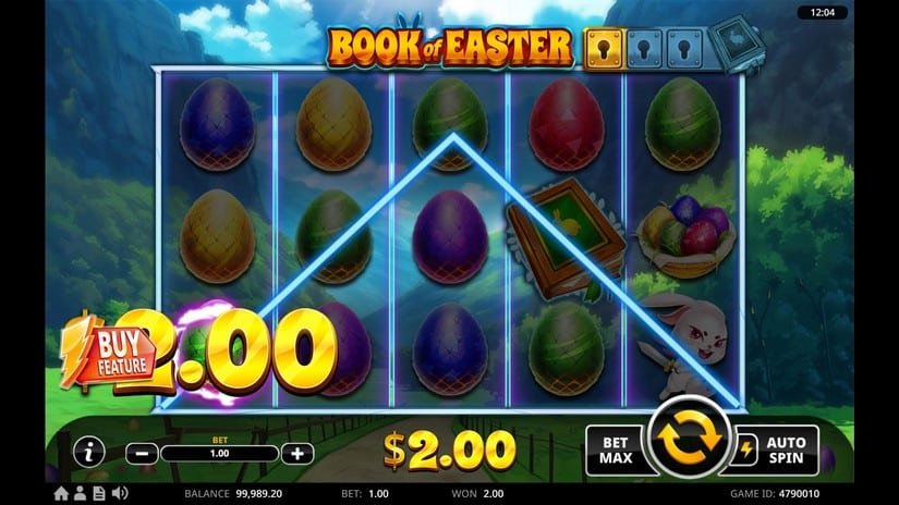 Book of Easter slot screen 2