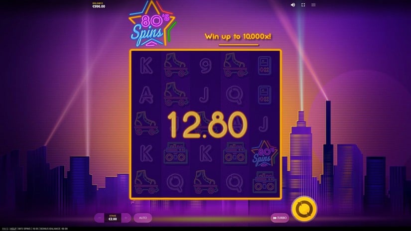 80s Spins slot screen 4