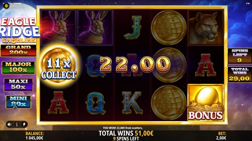 Eagle Ridge slot screen 7