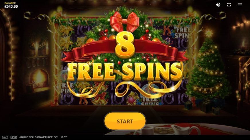 Jingle Bells Power Reels slot screen 3