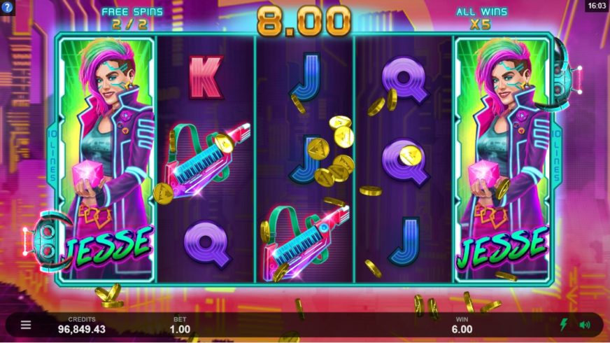 Attack on Retro slot screen 6